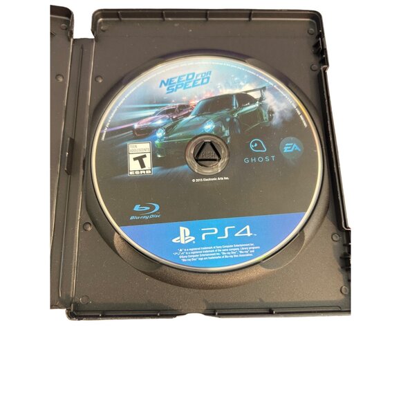 Need For Speed Racing Video Game PS4 Blu-Ray Disc Electronic Arts Case Game - Picture 1 of 3